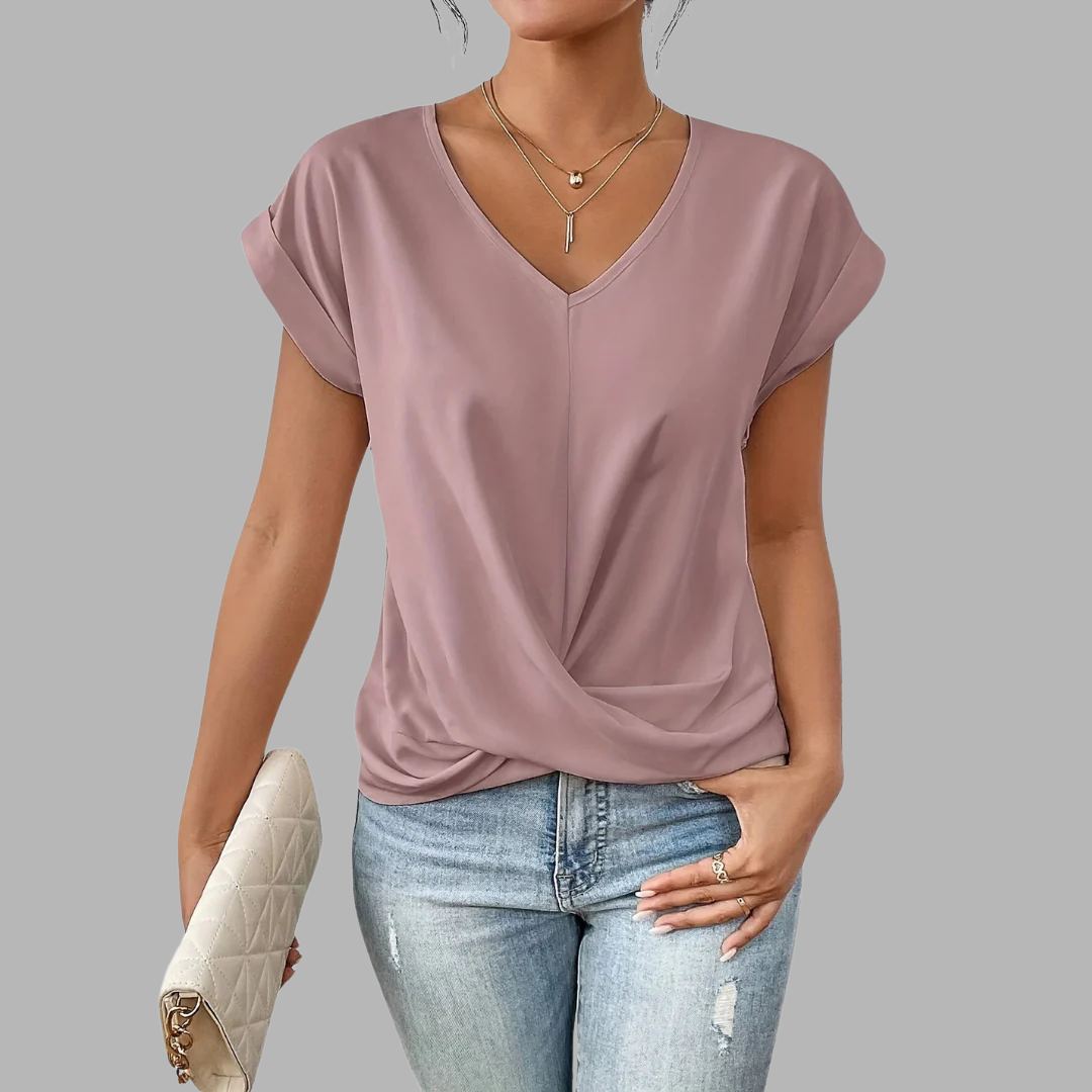 Women's Relaxed Elegant Top – Comfortable Occasion Design