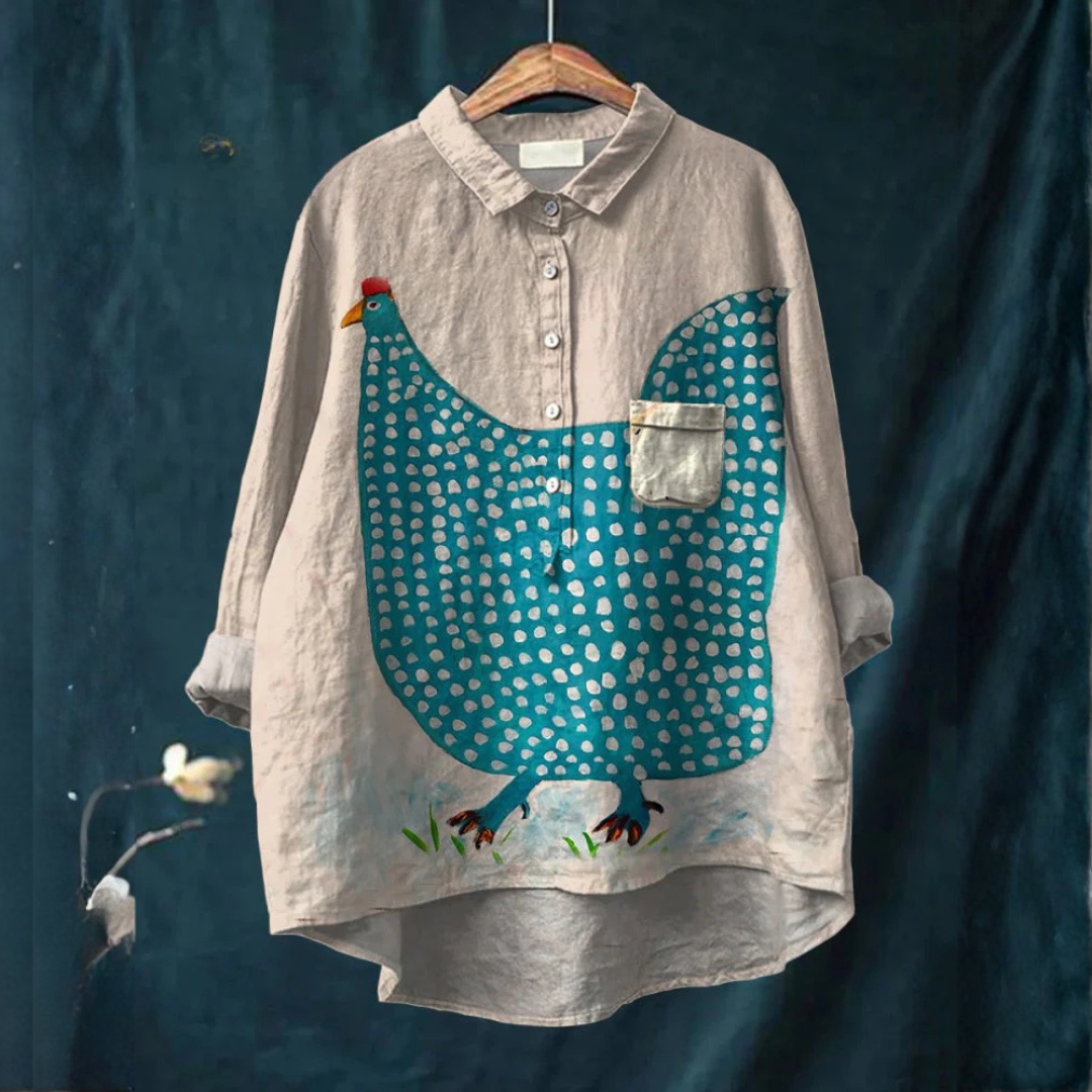 Women's Elegant Flowing Shirt – Refined Everyday Wear