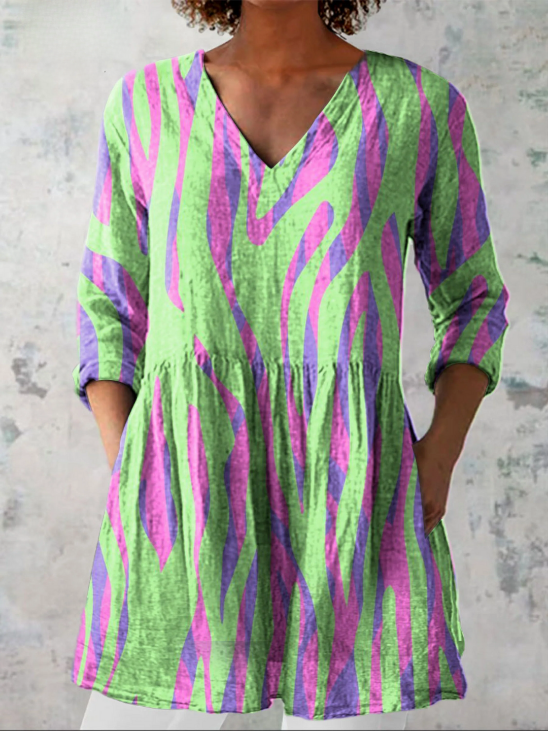 Women's Elegant Flexible Blouse – Refined Timeless Design