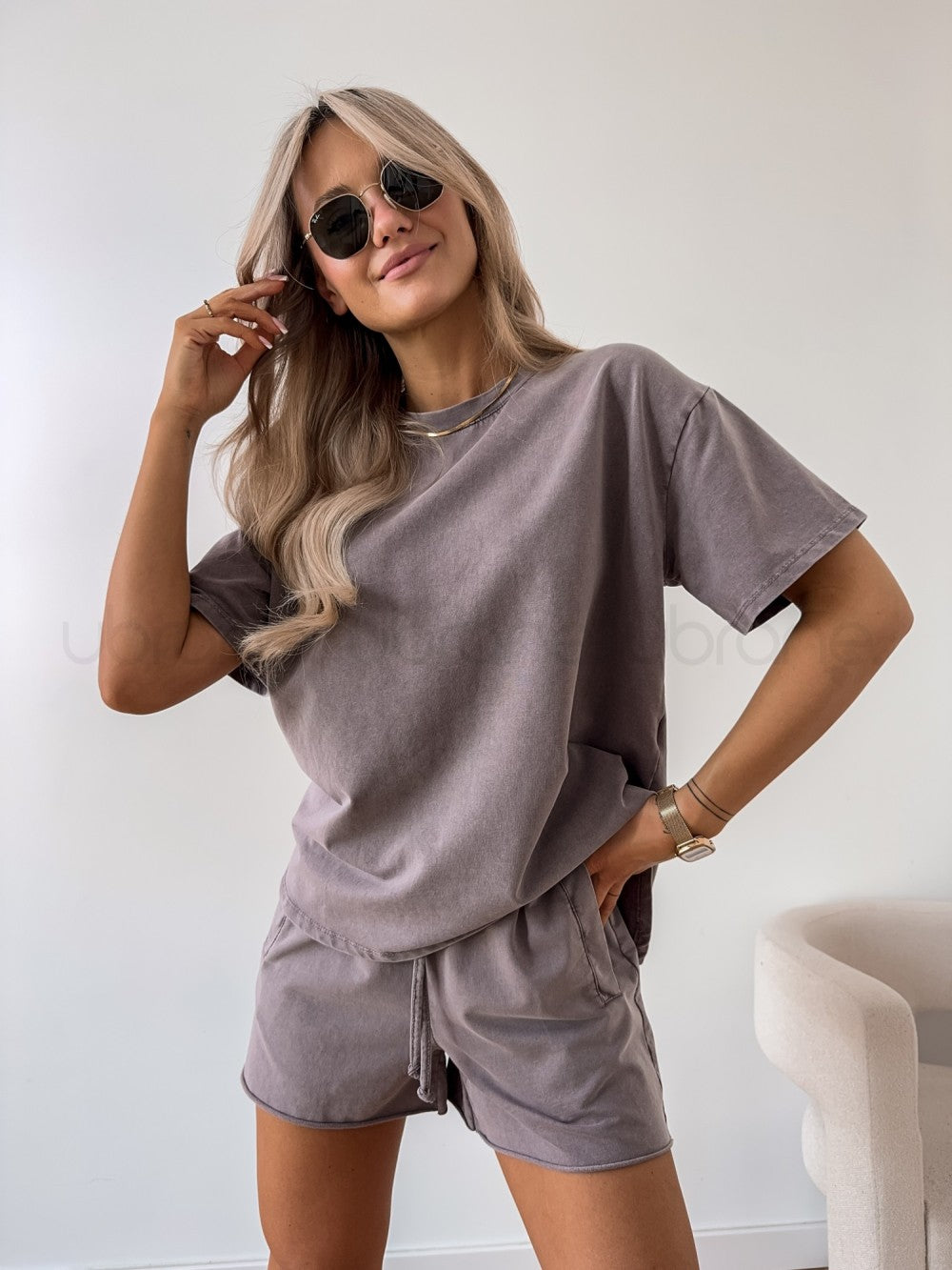 Women's Relaxed Refined Two-Piece Set – Chic Lightweight Design