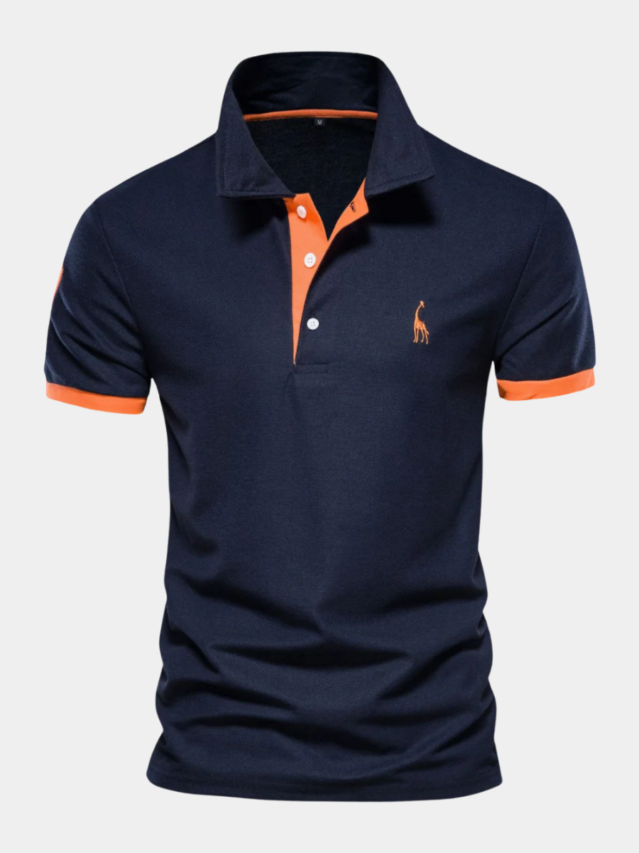 Men's Casual Relaxed Polo Shirt – Refined Cotton Design