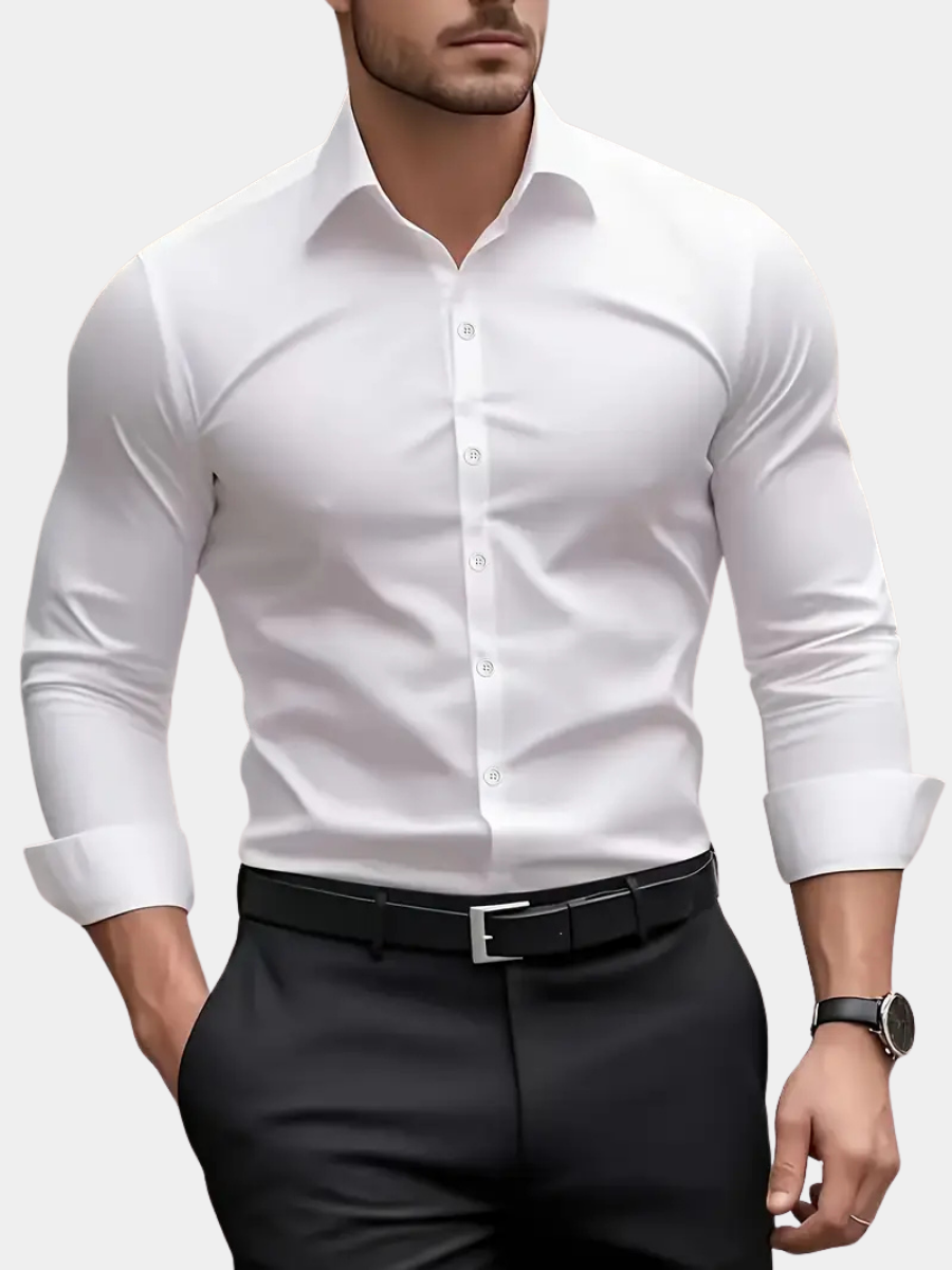 Women's Breathable Slim Fit Shirt – Modern Elegant Design