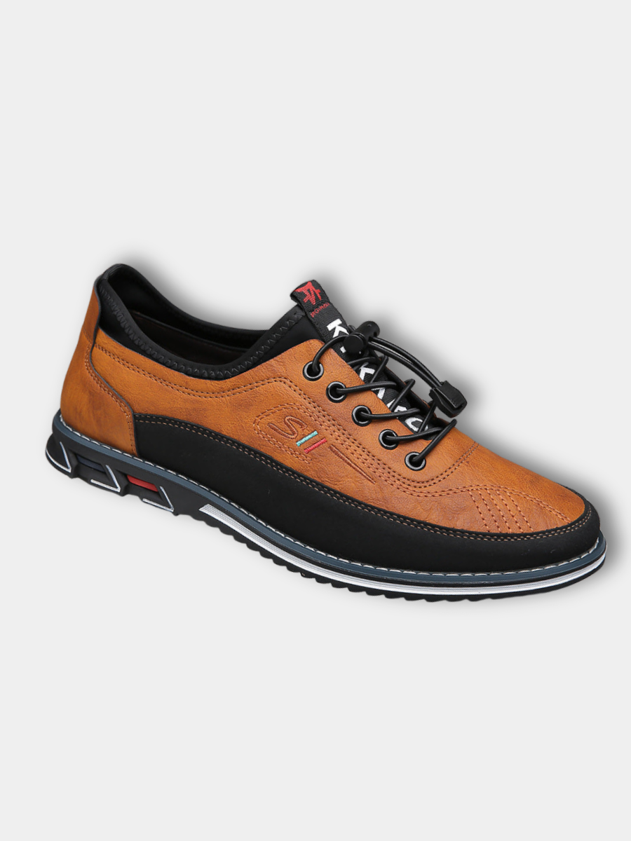 Women's Leather Elegant Derby Shoes – Classic Timeless Finish