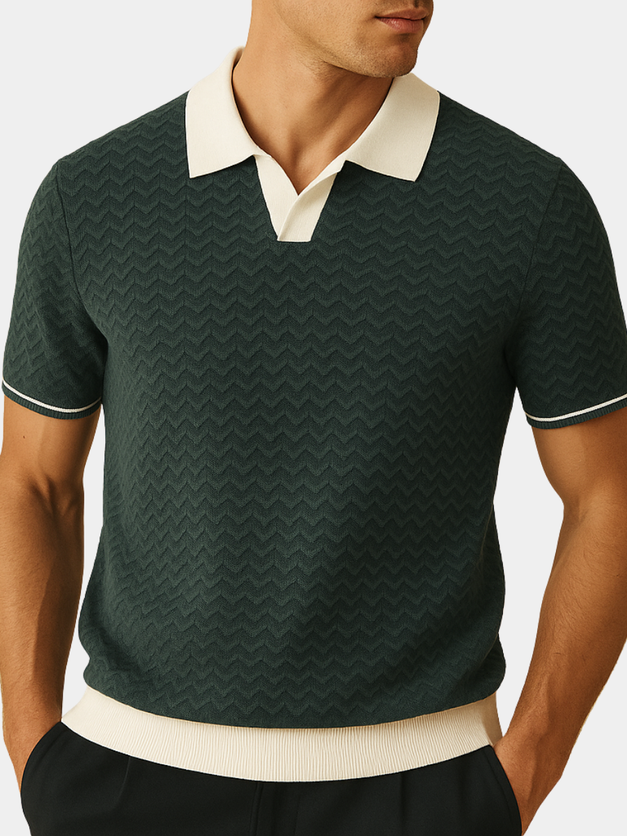 Women's Breathable Refined Polo Shirt – Lightweight Elegant Design