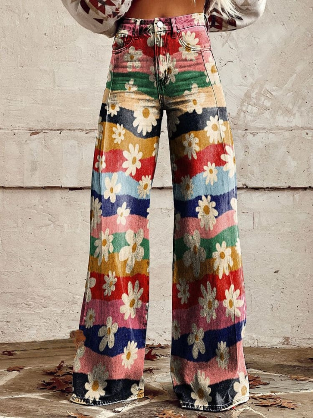 Women's Denim Bohemian Jeans – Modern Classic