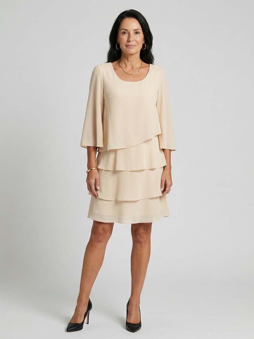 Women's Elegant Lightweight Maxi Dress – Timeless Shape