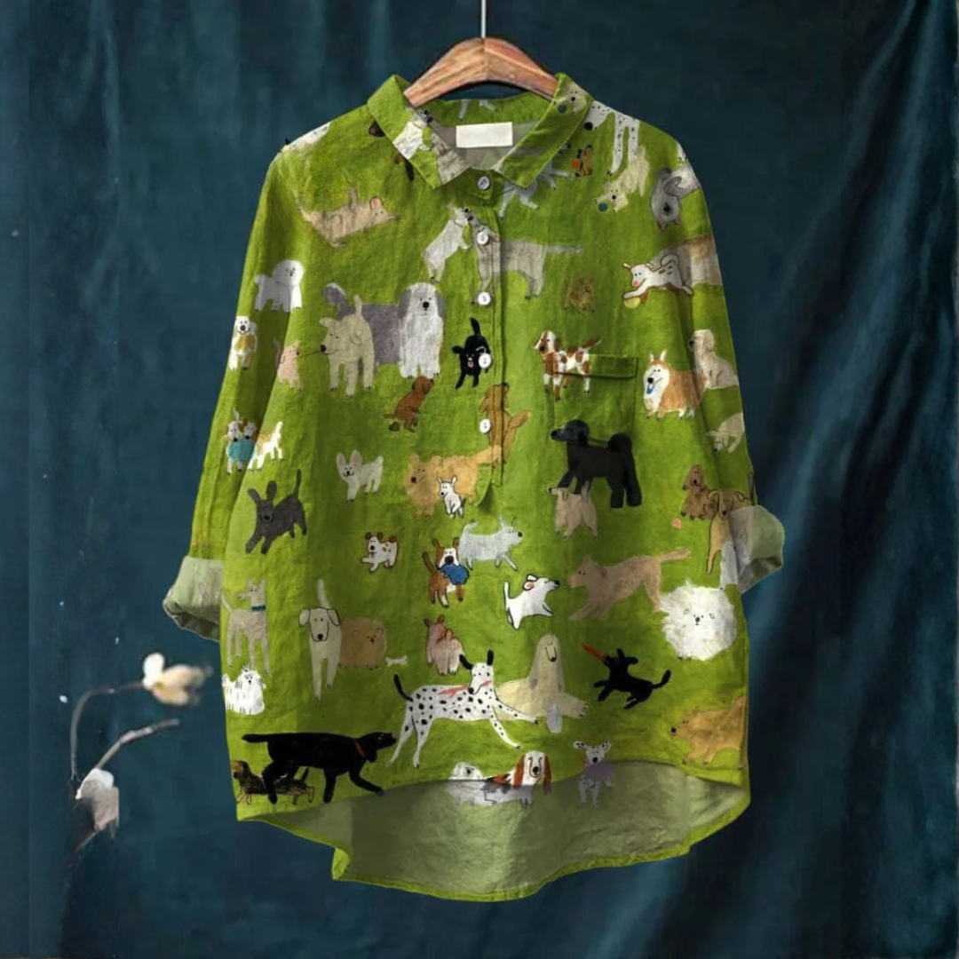 Women's Elegant Flowing Shirt – Quiet Statement