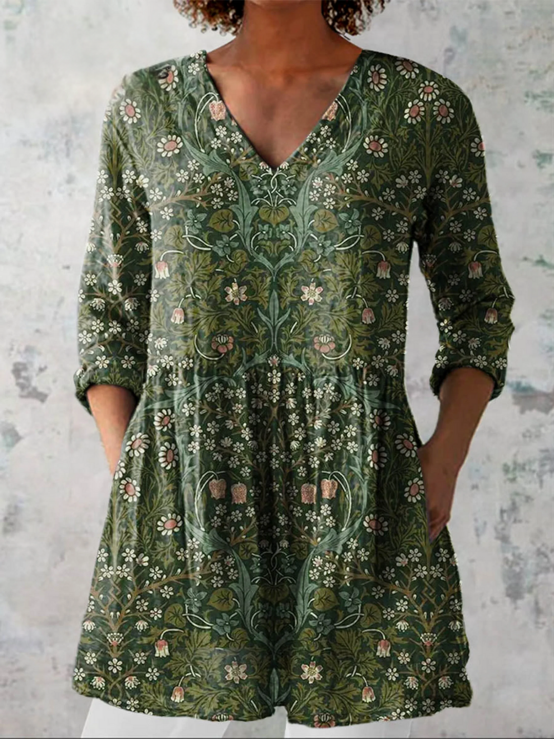 Women's Flowing Elegant Blouse – Refined Lightweight Design