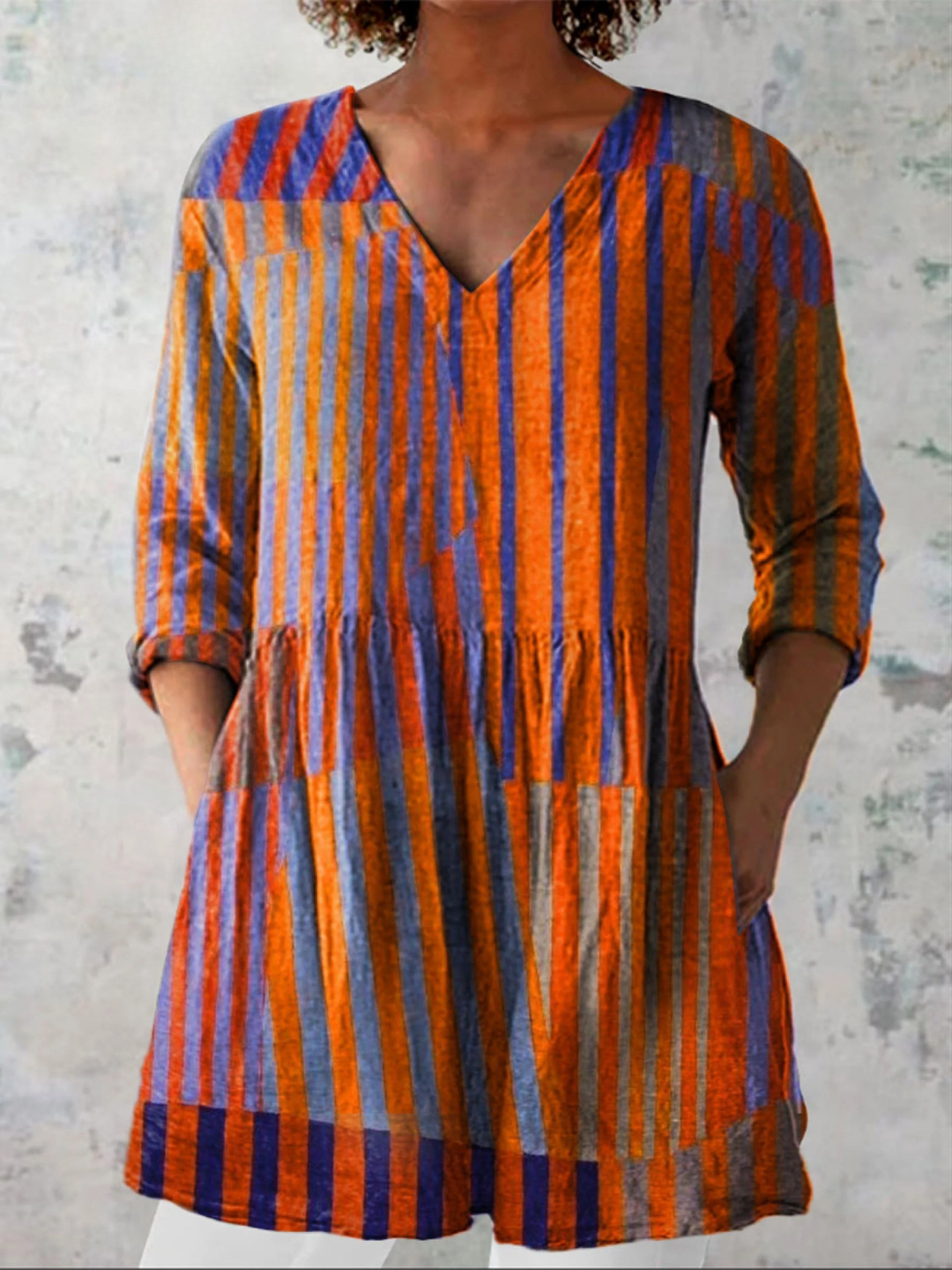 Women's Flowing Elegant Blouse – Flexible Lightweight Design