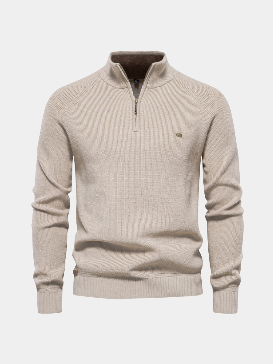Women's Elegant Refined Jumper – Cotton Timeless Design