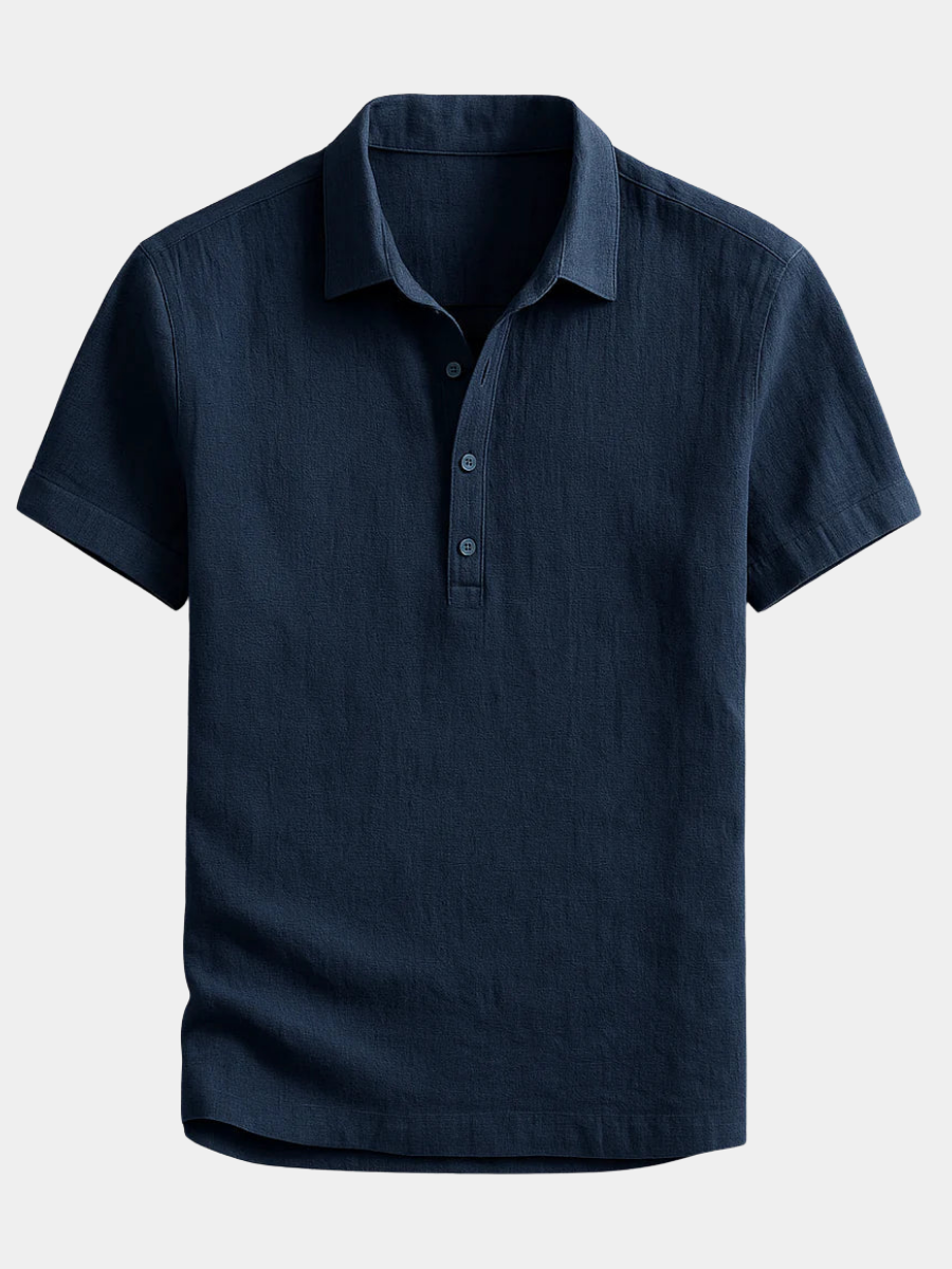 Women's Linen Elegant Polo Shirt – Comfortable Lightweight Design