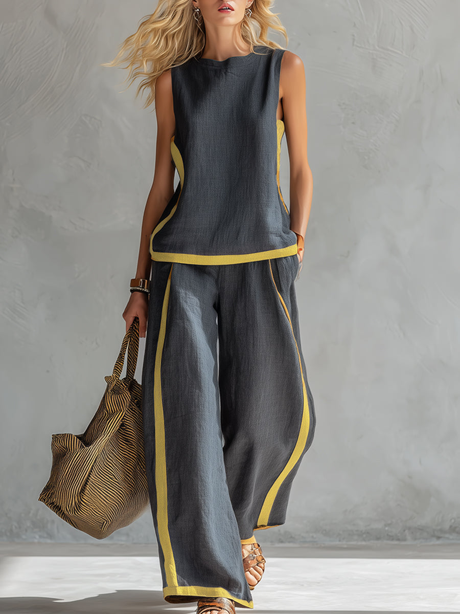Women's Elegant Comfortable Two-Piece Set – Modern Chic Design