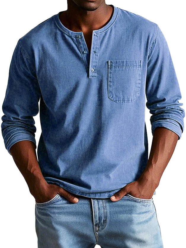 Men's Vintage Elegant Shirt – Timeless Modern Design
