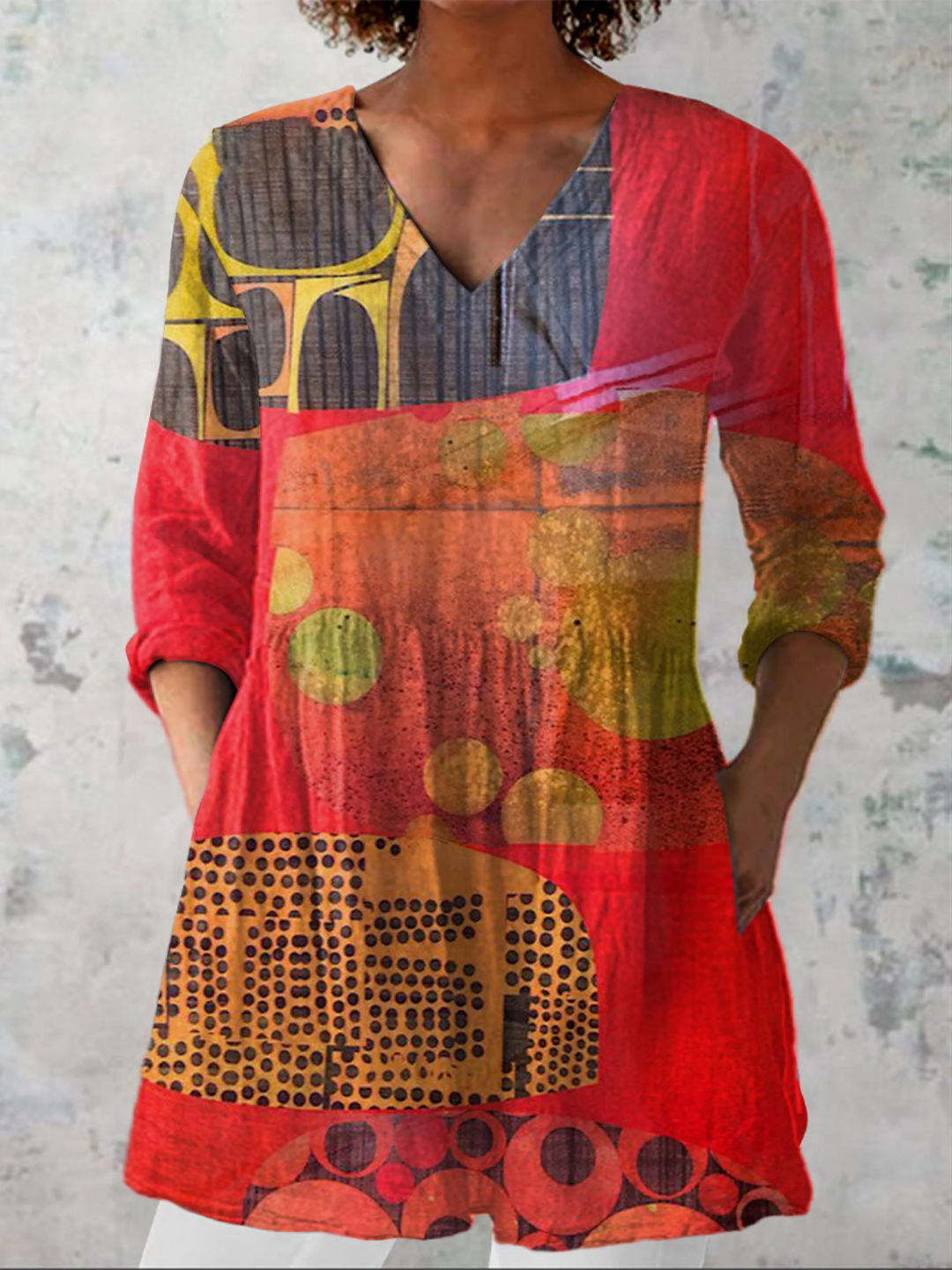 Women's Flowing Lightweight Blouse – Refined Occasion Design