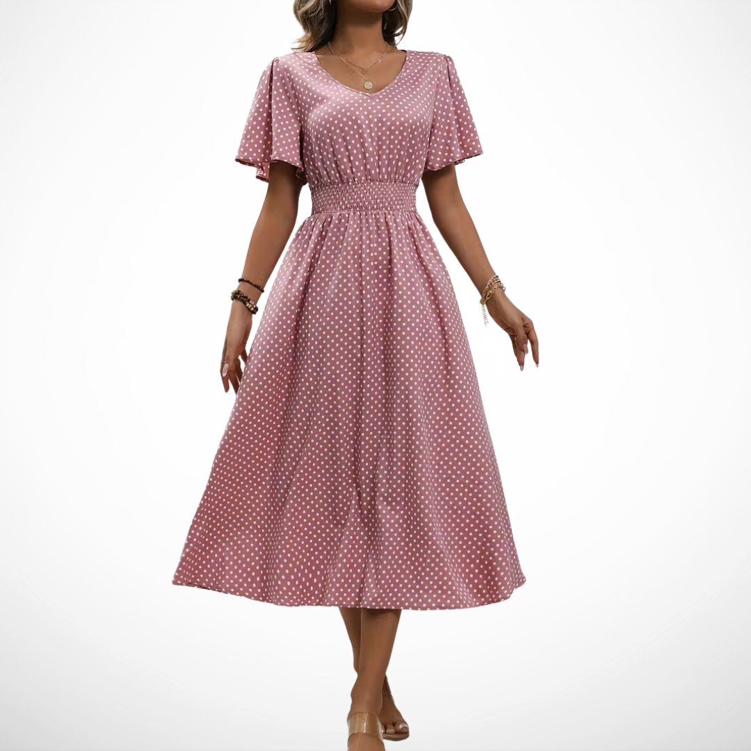 Women's Elegant Flowing Dress – Comfortable Timeless Style