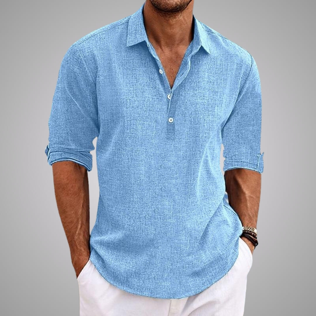 Women's Relaxed Spring Shirt – Elegant Lightweight Design