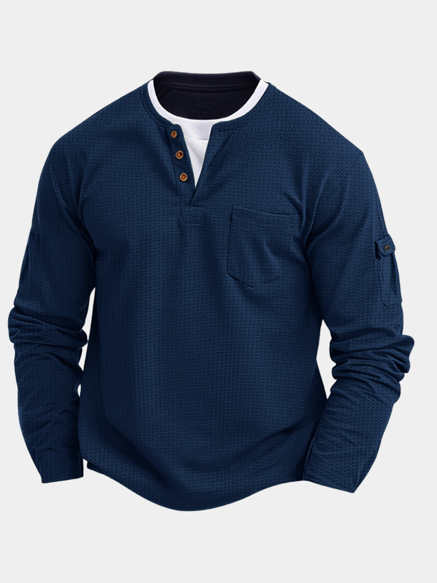 Men's Modern Cotton Shirt – Breathable Elegant Design