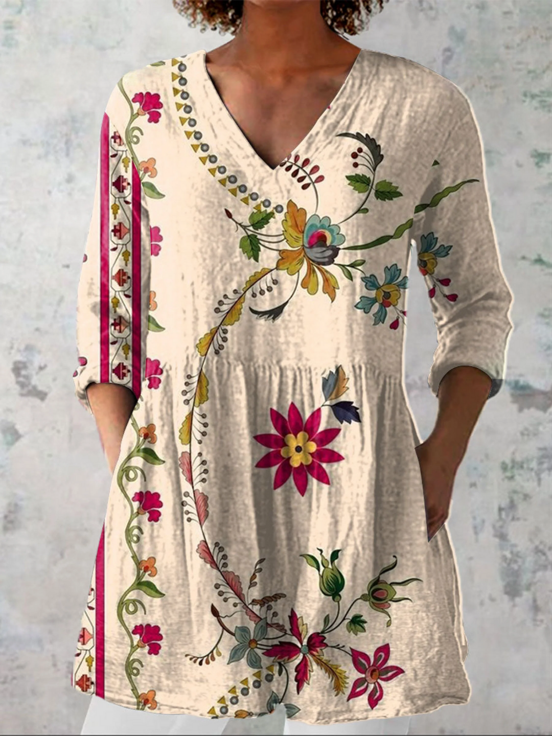 Women's Flowing Elegant Blouse – Lightweight Chic Design