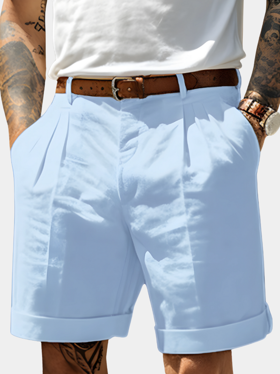 Women's Cotton Breathable Shorts – Comfortable Belted Design