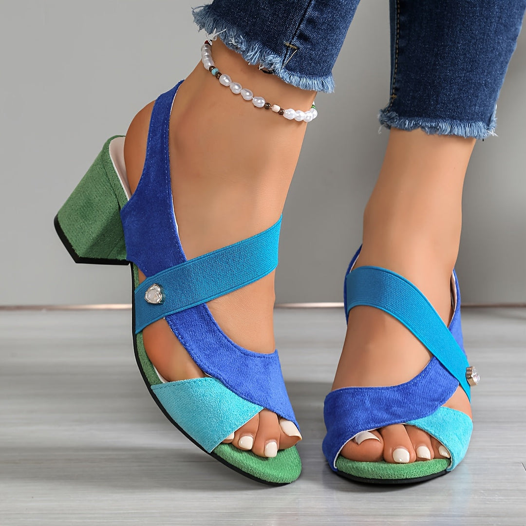 Women's Heeled Supportive Sandals – Comfortable Modern Finish