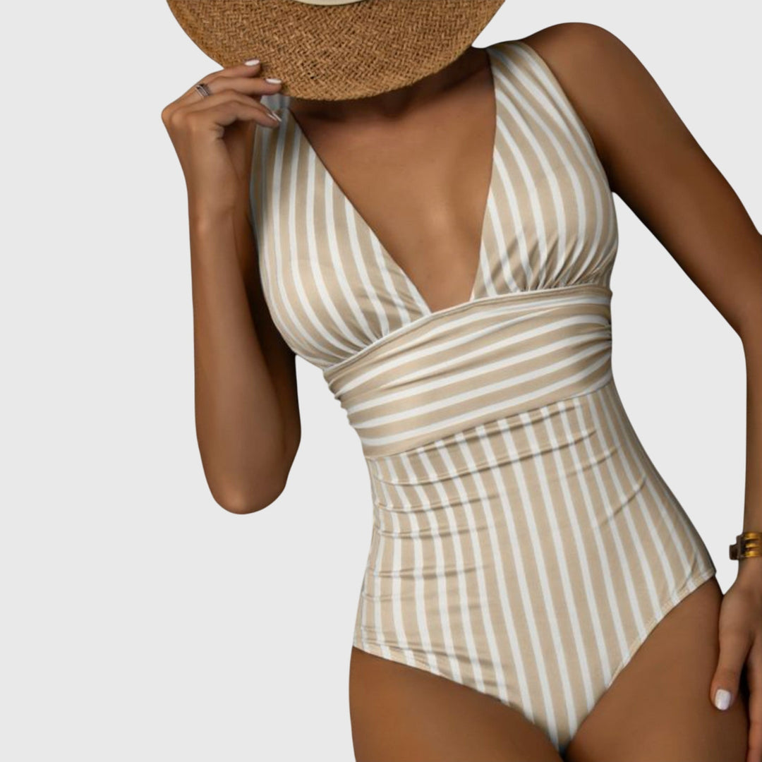 Women's Elegant Comfortable Swimsuit – Beach Timeless Design in Turquoise