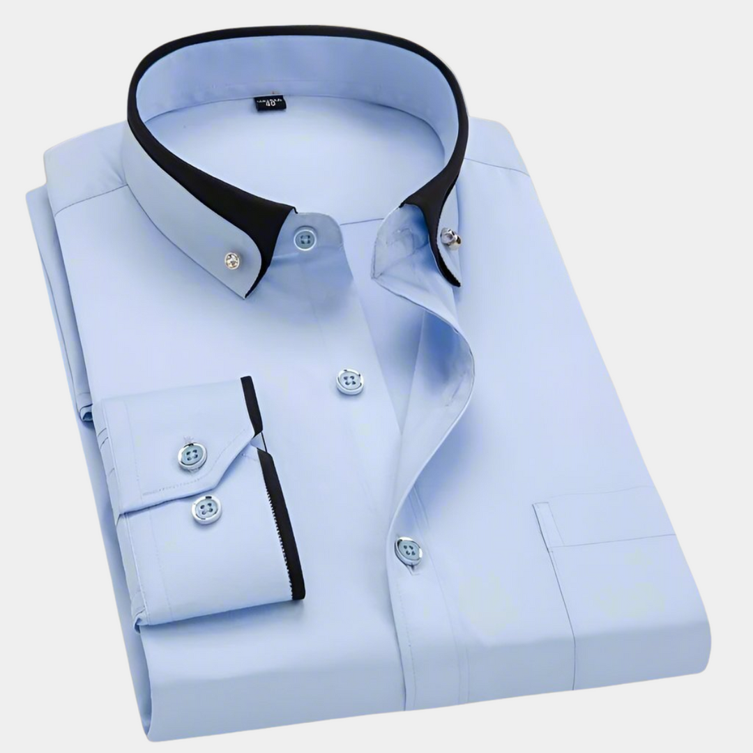 Men's Classic Cotton Shirt – Breathable Elegant Design