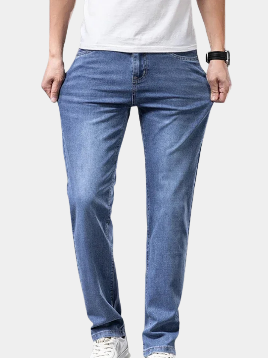 Women's Lightweight Breathable Trousers – Elegant Straight Leg Design