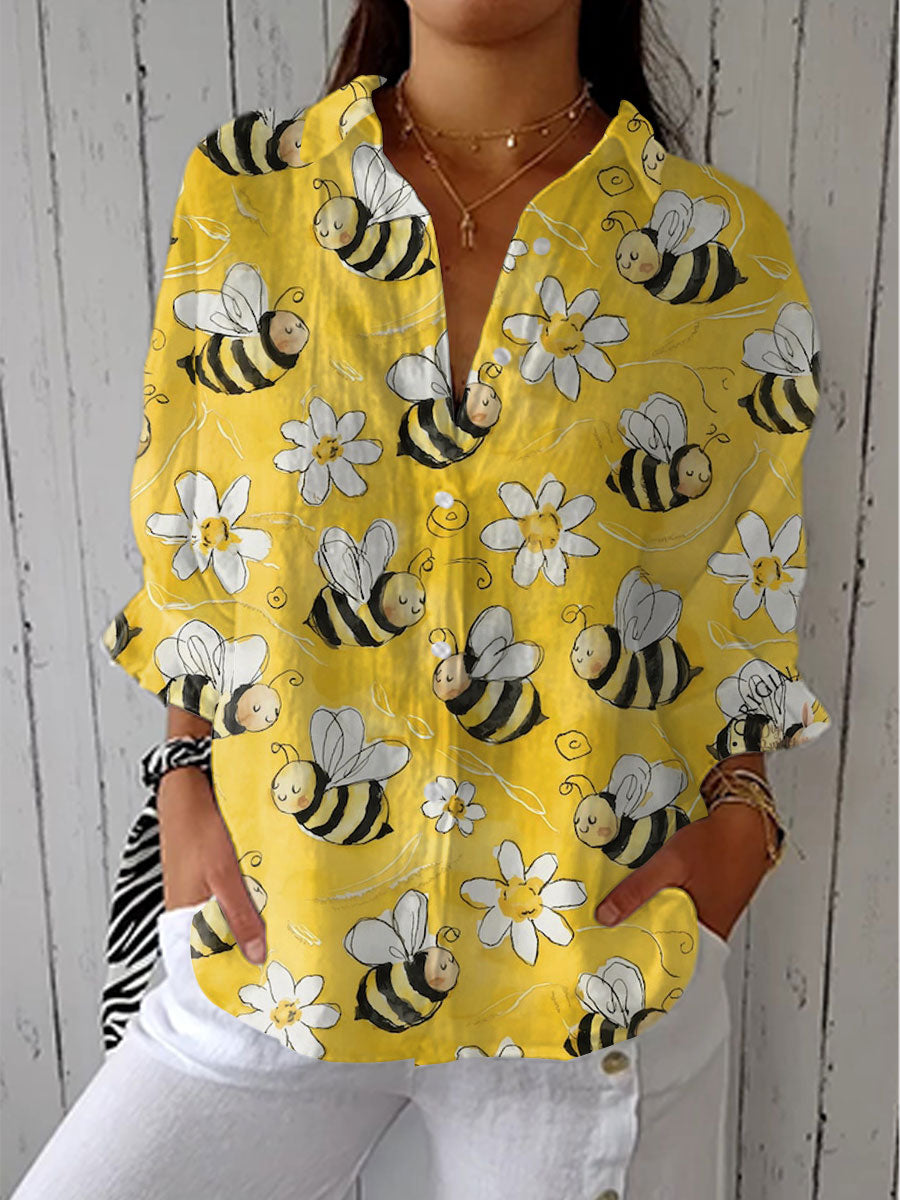 Women's Flowing Lightweight Blouse – Spring Breathable Design