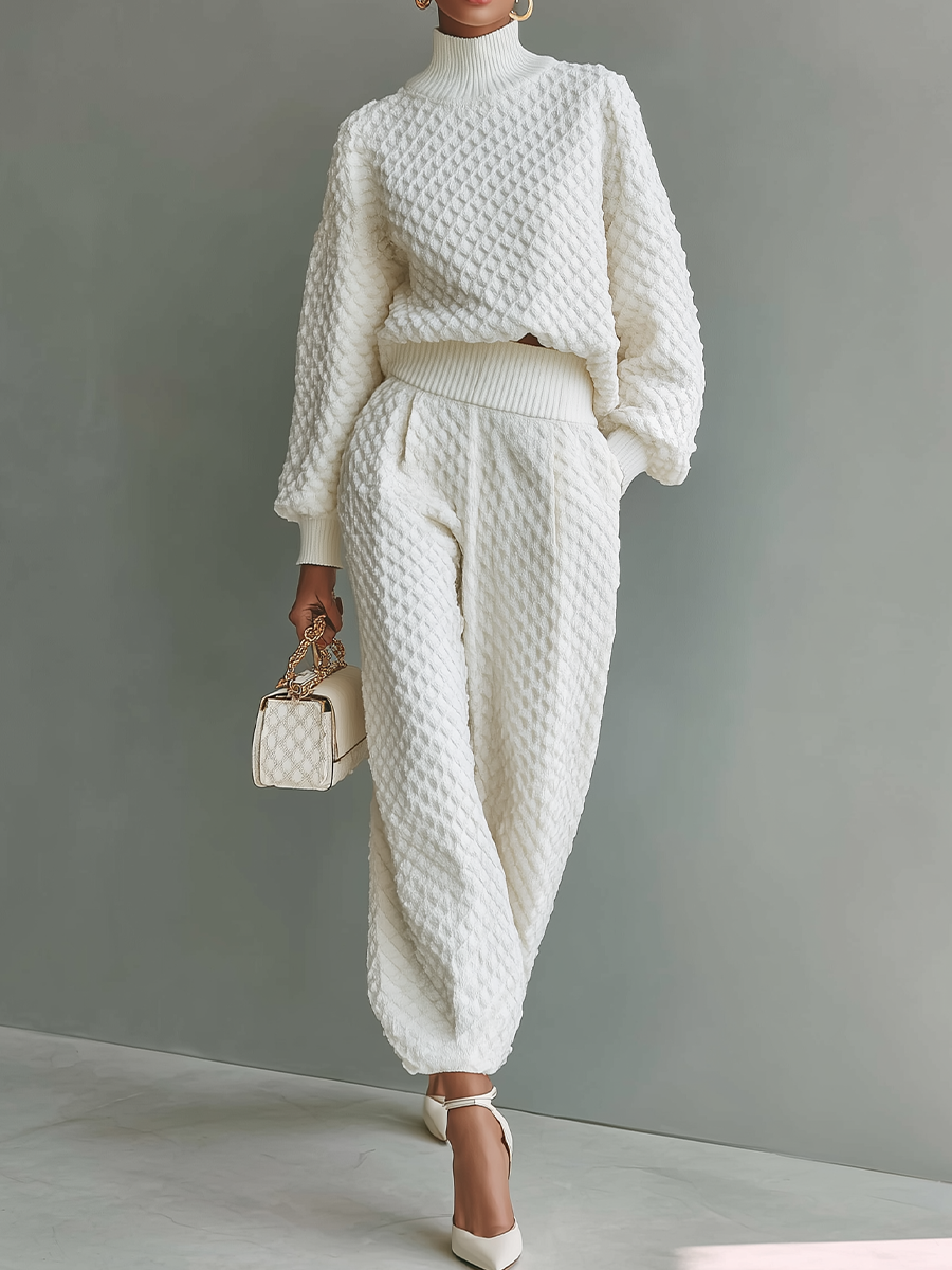 Women's Elegant Comfortable Two-Piece Set – Everyday Essential