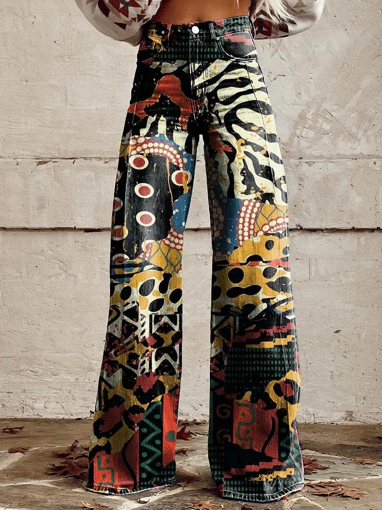 Women's Denim Bohemian Jeans – Refined Everyday Wear