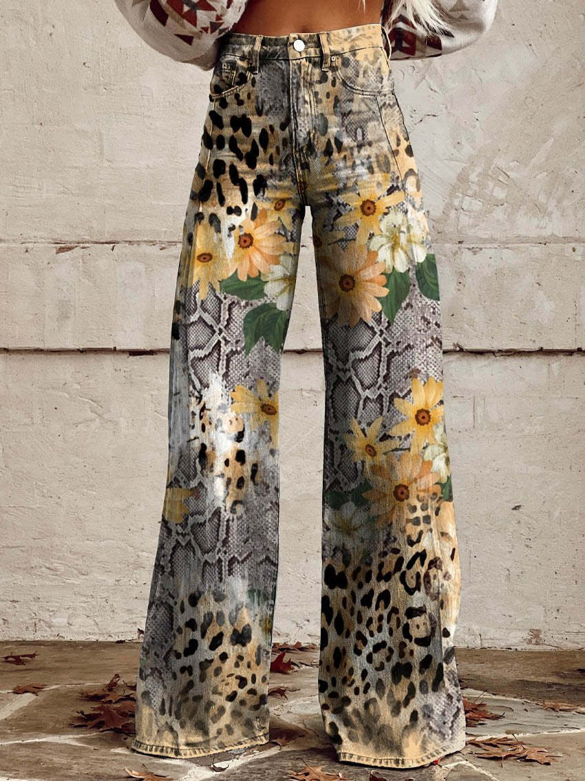 Women's Denim Bohemian Jeans – Everyday Luxury