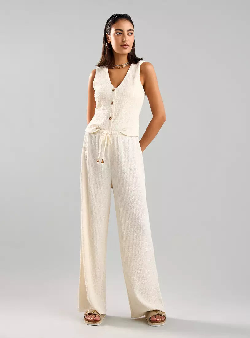 Women's Lightweight Comfortable Two-Piece Set – Chic Flowing Design