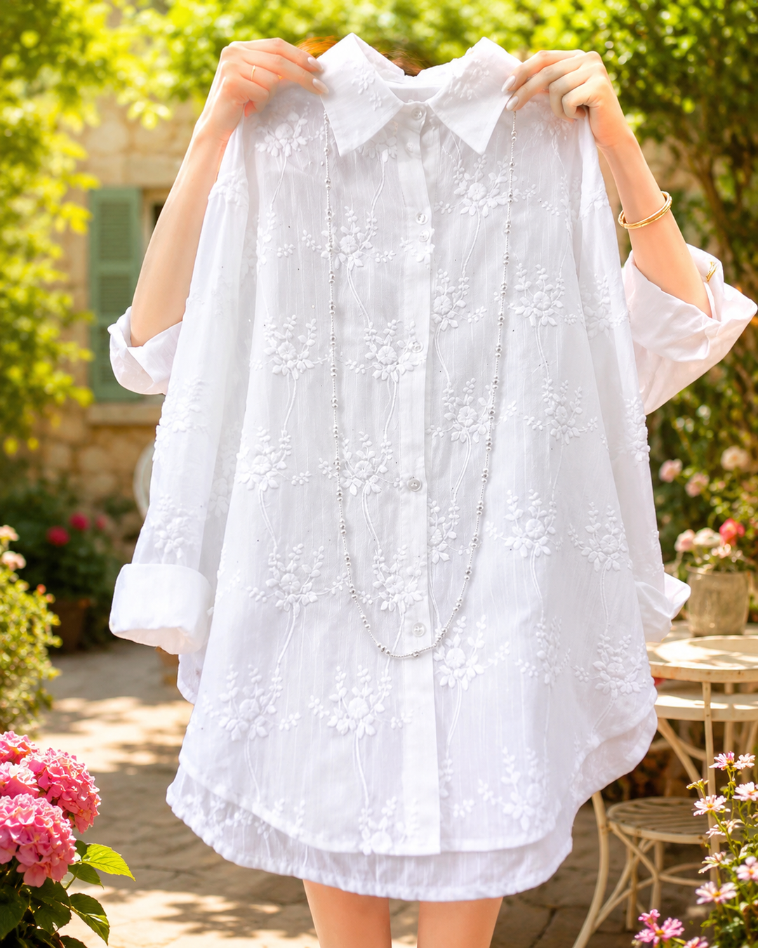 Women's Flowing Spring Blouse – Breathable Lightweight Design