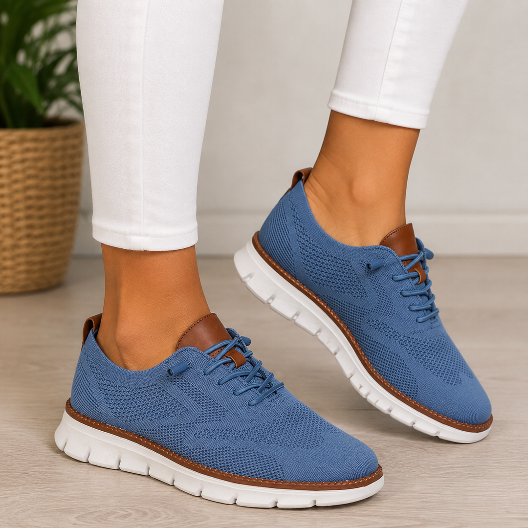 Women's Heeled Classic Shoes – Breathable Comfortable Finish