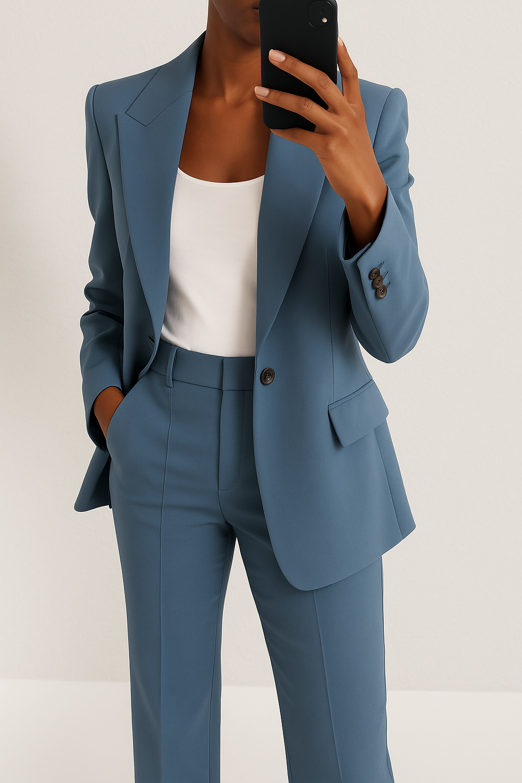Women's Elegant Chic Suit Set – Flowing Refined Design