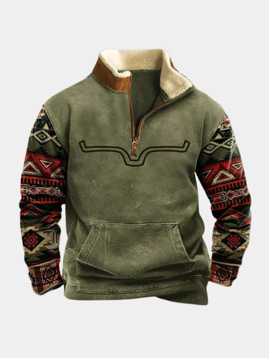 Men's Elegant Warm Jumper – Relaxed Occasion Design