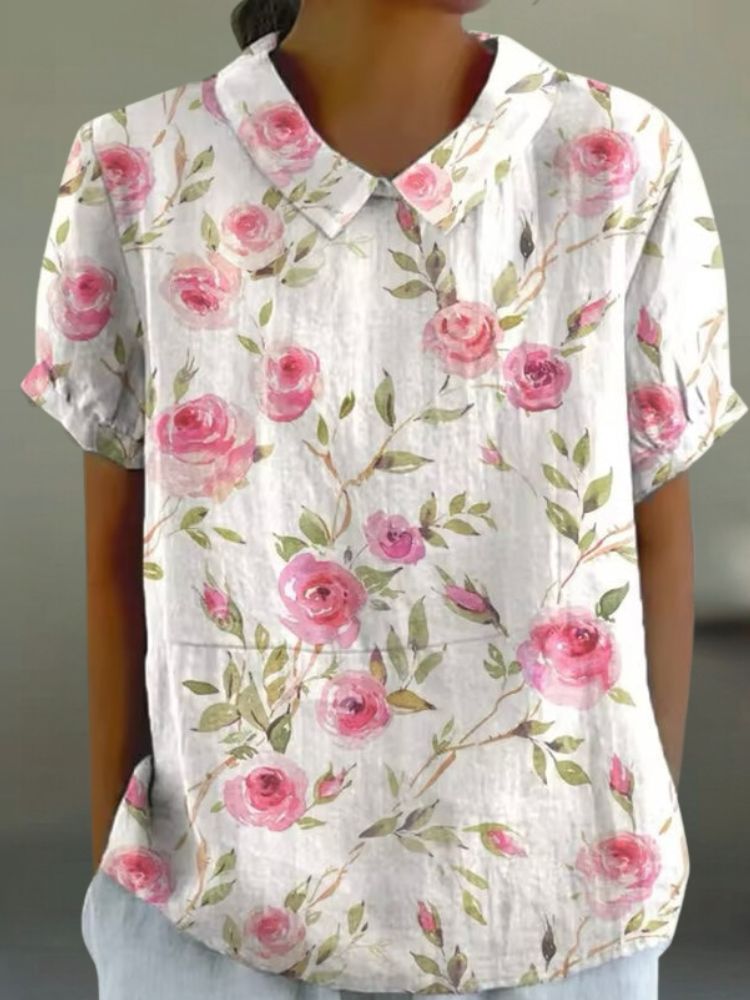 Women's Elegant Modern Blouse – Refined Chic Design