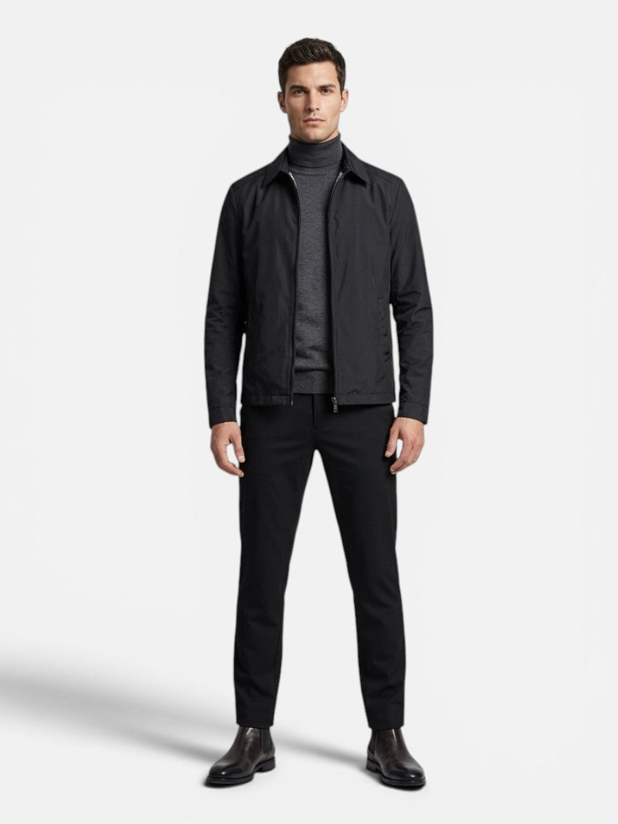 Men’s Lightweight Summer Jacket – Smart Casual Zip Jacket