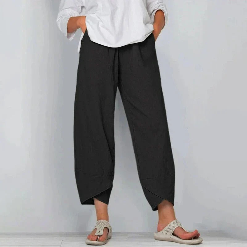 Women's Chic Summer Trousers – Spring Breathable Design