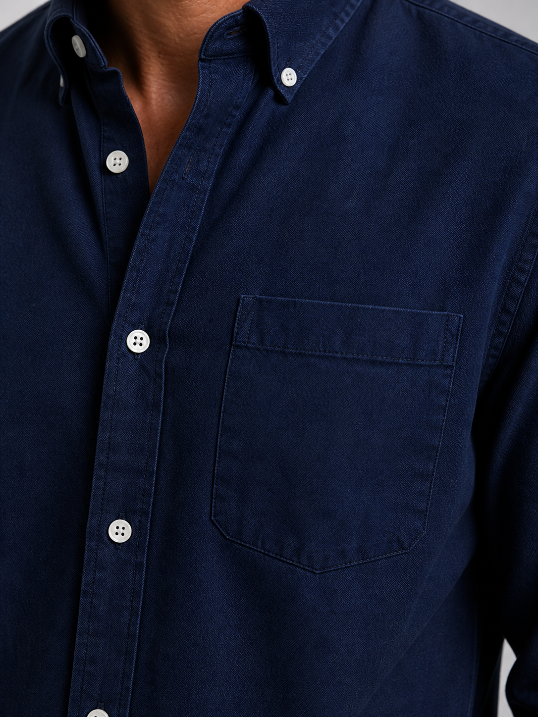 Men’s Casual Button-Down Shirt – Relaxed Everyday Fit