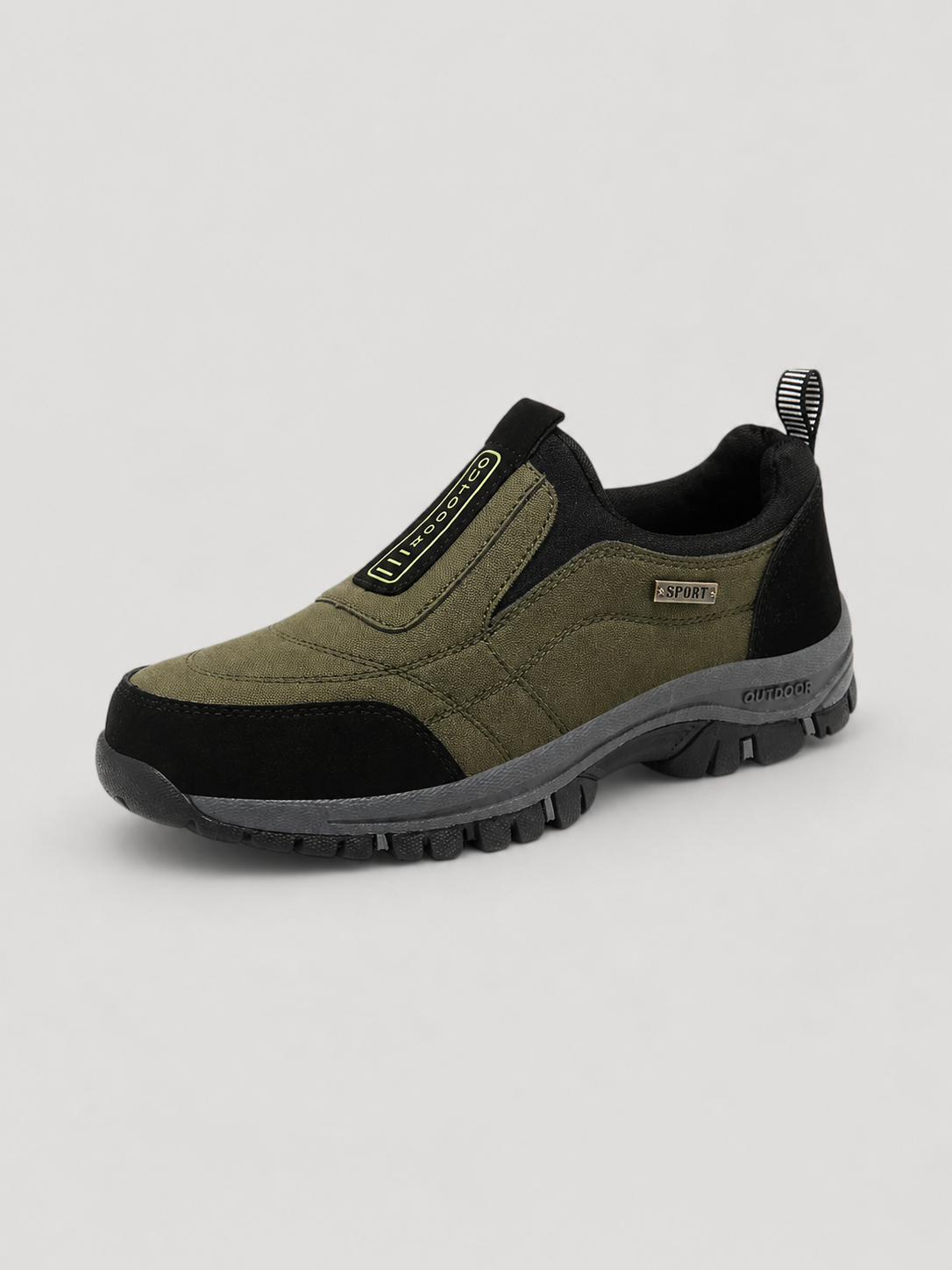 Men’s Comfort Slip-On Walking Shoes – Durable Outdoor Style