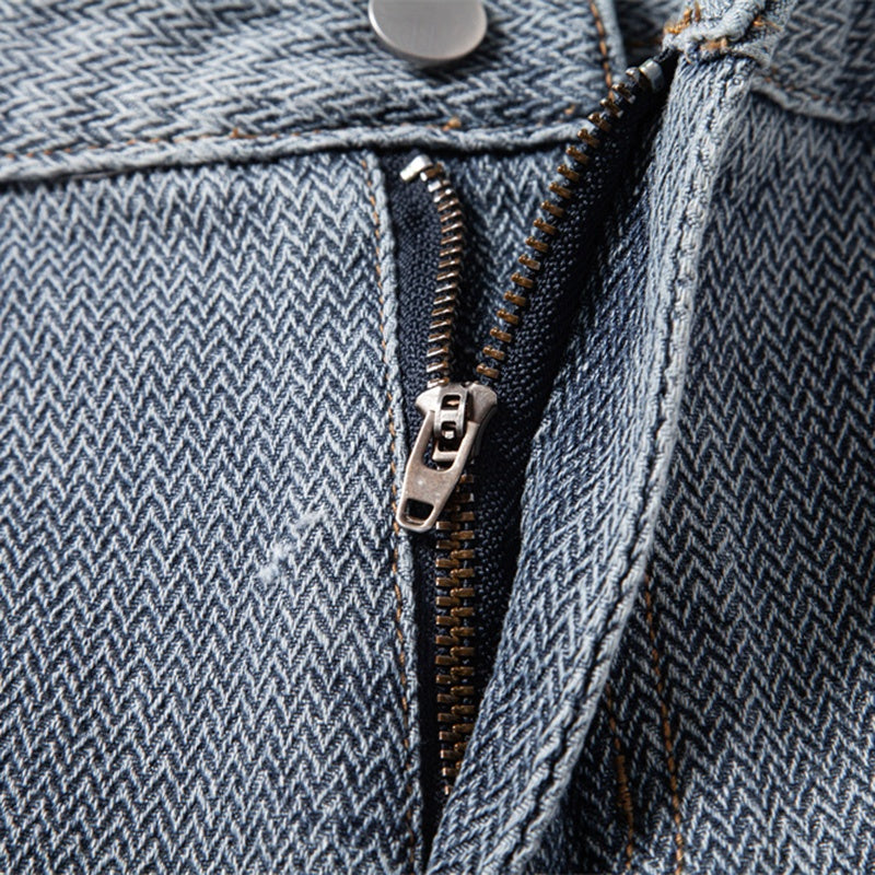 Men’s Denim Shorts – Relaxed Fit Rolled Hem Summer Style