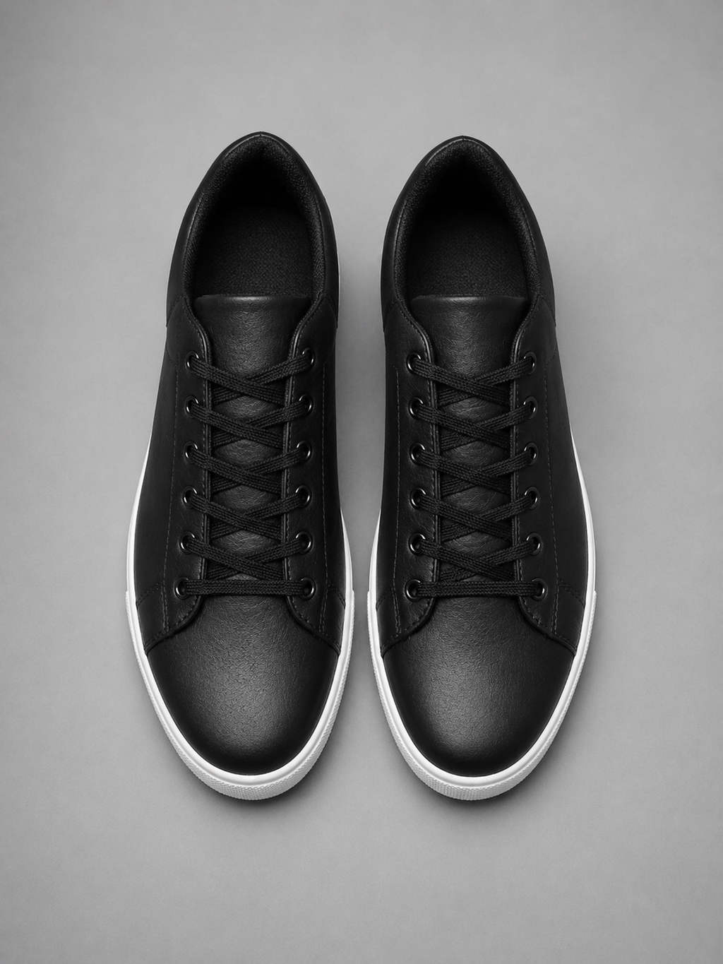 Men's Smart Casual Leather Trainers – Comfortable Everyday Sneakers