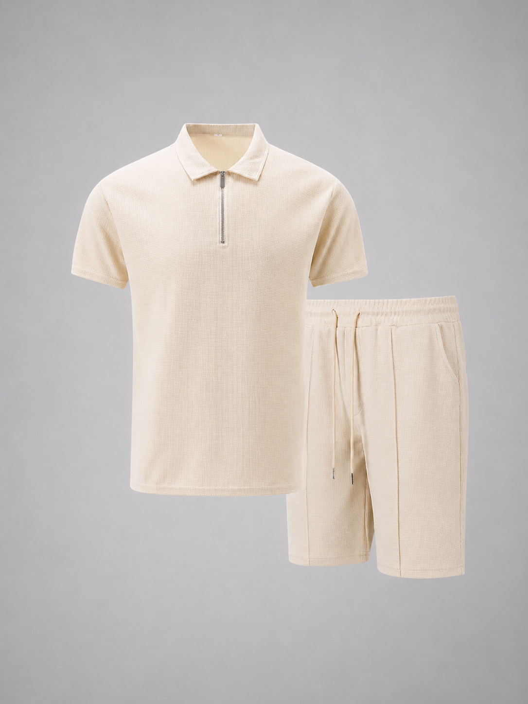Men’s Summer Co-Ord Set – Polo & Shorts Set