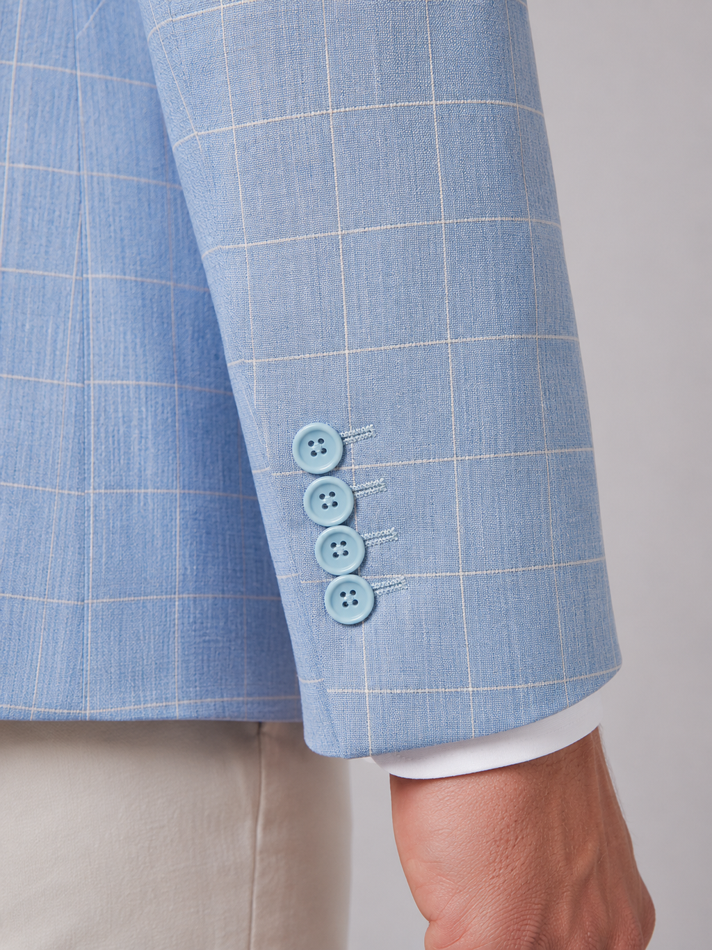 Men's Tailored Windowpane Blazer – Smart Tailored Jacket