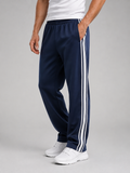 Men's Track Pants with Pockets – Relaxed Fit Sport Trousers