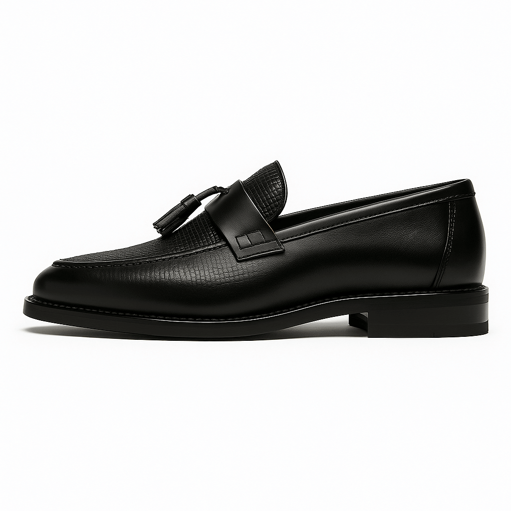 Men’s Woven Tassel Loafers – Refined Slip-On Smart Shoes