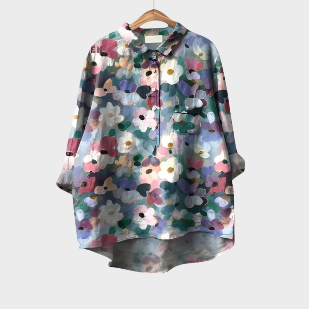 Women's Elegant Flowing Shirt – Comfortable Lightweight Design