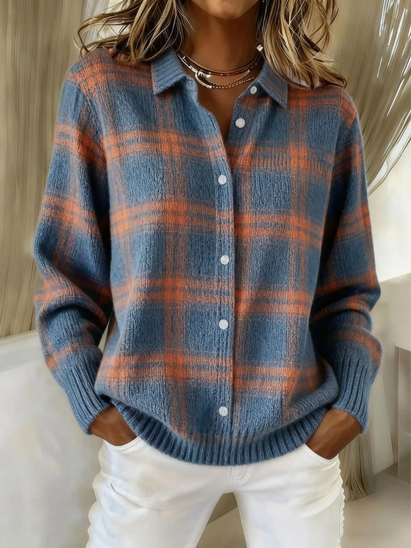 Women's Warm Knitted Cardigan – Flexible Belted Design