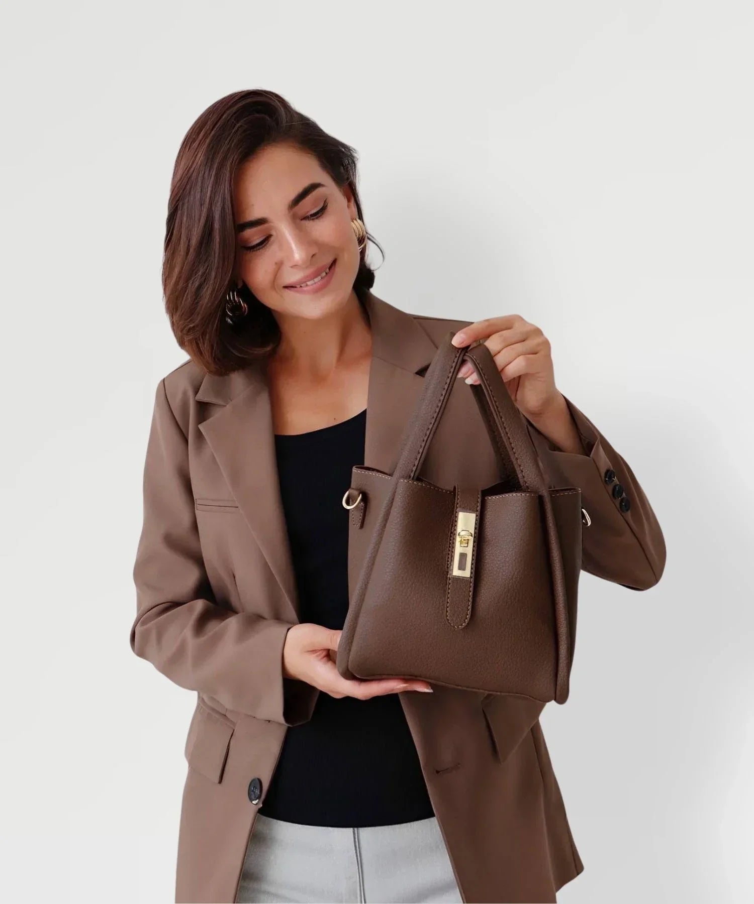 Women’s Leather Tote Bag – Everyday Crossbody